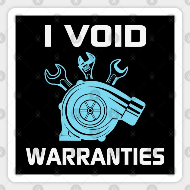 Built to Fix: The Mechanic’s Life Magnet by Steve